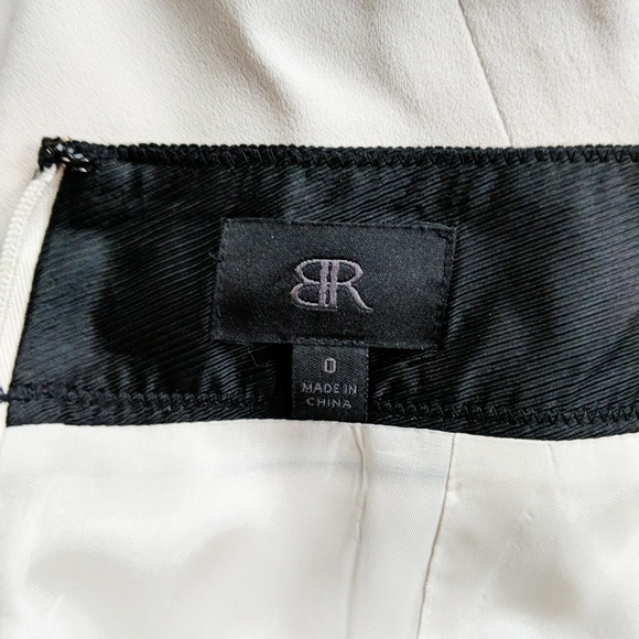 Banana Republic Nude Black Tulip Pencil Skirt Mini - Picture 4 of 6